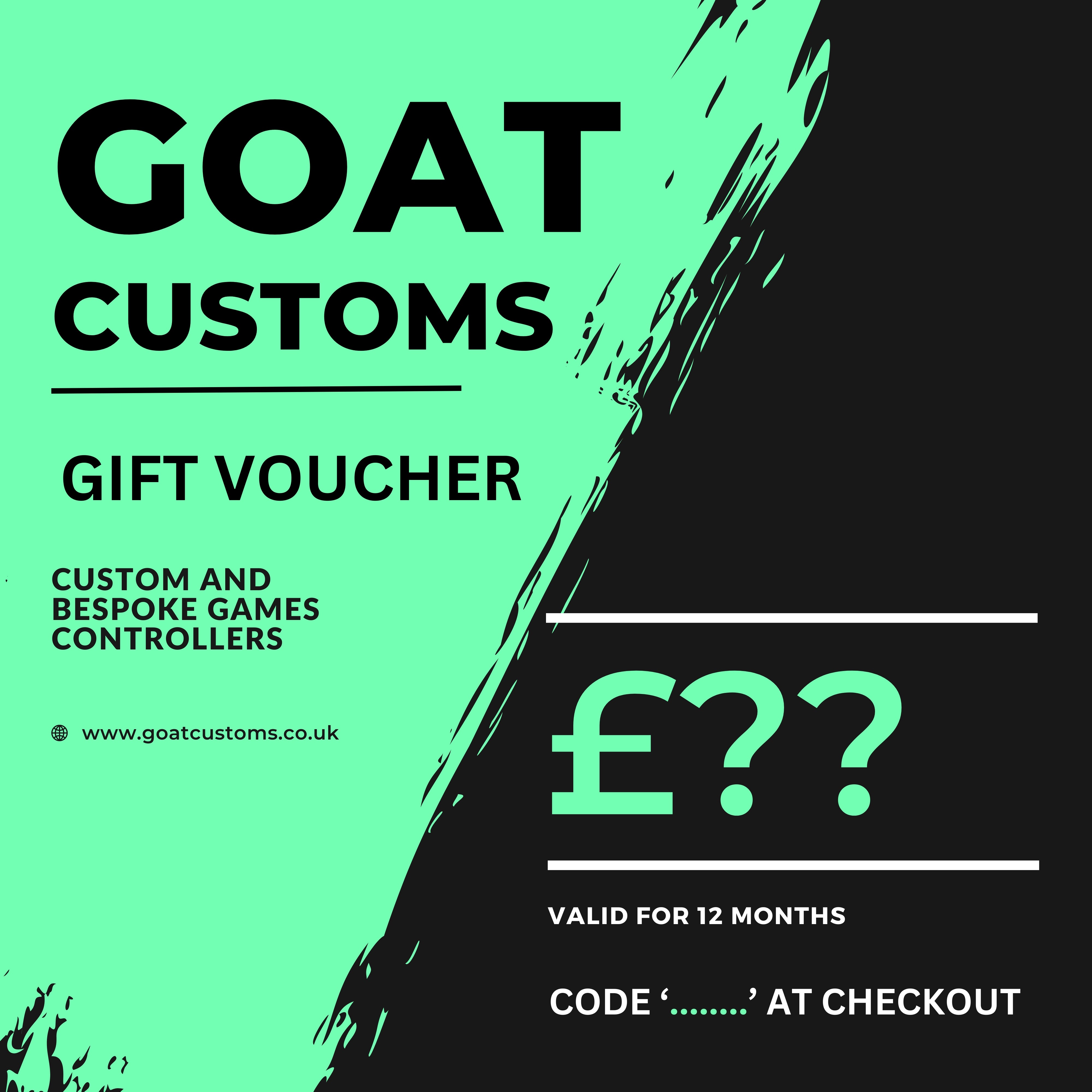 GOAT Customs Gift Card