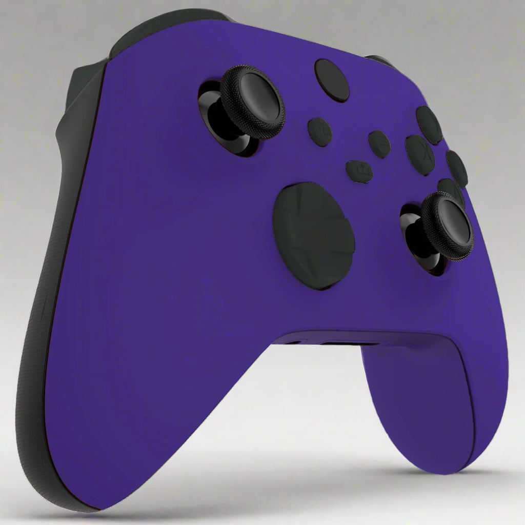 GOAT Two-Tone Purple/Black Custom Xbox Controller