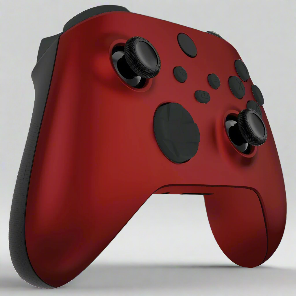 GOAT Two-Tone Vampire Red/Black Custom Xbox Controller