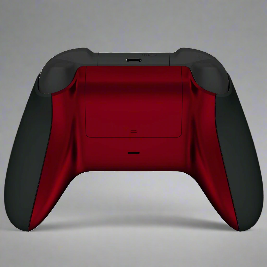 GOAT Two-Tone Vampire Red/Black Custom Xbox Controller