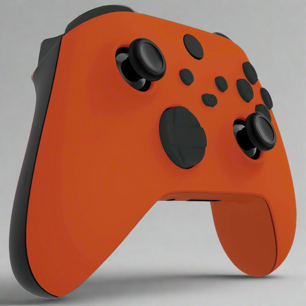 GOAT Two-Tone Orange/Black Custom Xbox Controller