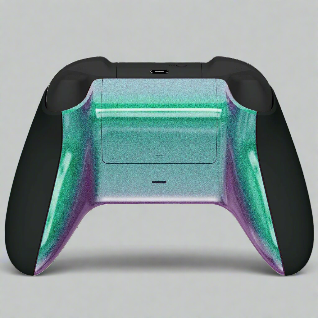 GOAT Two-Tone Chameleon Green/Black Custom Xbox Controller