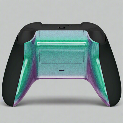 GOAT Two-Tone Chameleon Green/Black Custom Xbox Controller