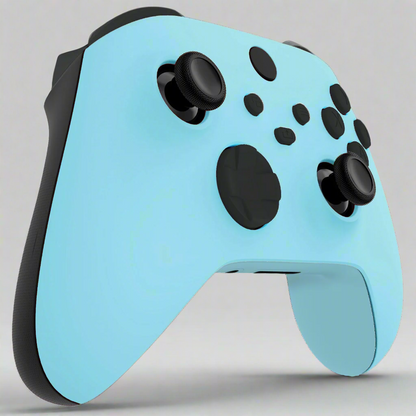 GOAT Two-Tone Baby Blue/Black Custom Xbox Controller