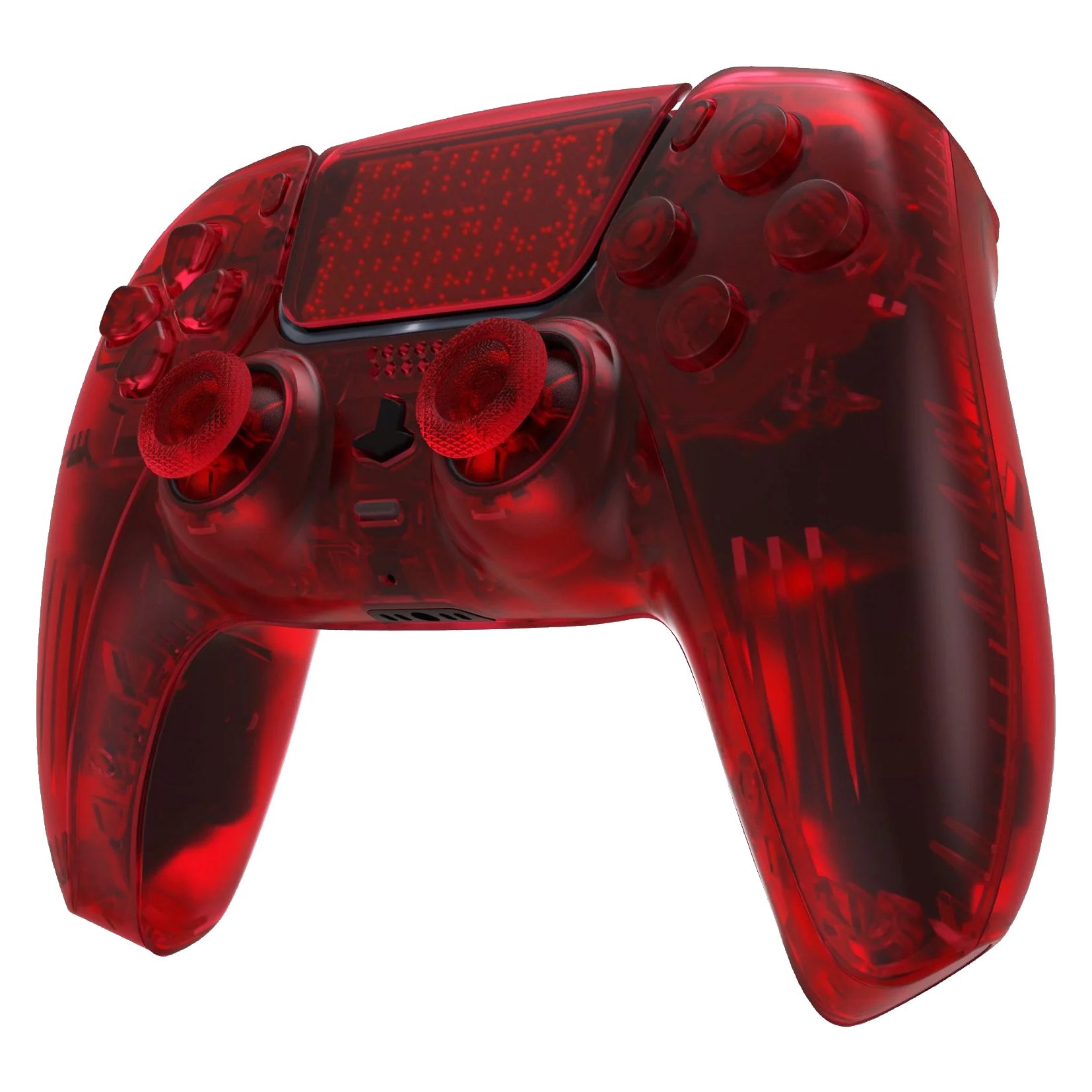GOAT Transparent Red Custom XBOX Controller – GOAT Customs