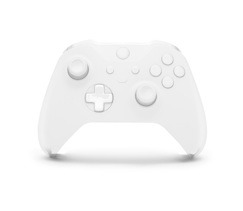 Blank Xbox Series X/S controller waiting to be customized, all options are blanked out!